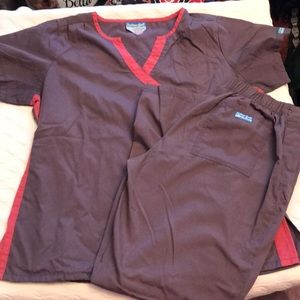 1 set of Butter-Soft Scrubs by UA